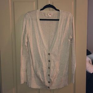 Cream cardigan